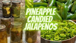 Pineapple Candied Jalapeños  Canning  togetherwepreserve [upl. by Orelee279]