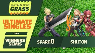 Sparg0 Cloud vs Shuton Aegis  DPG 2024  Ultimate Singles Winners SemiFinals Top 8 [upl. by Fineberg901]