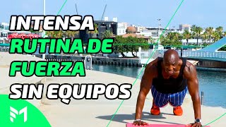 Entrenamiento de FUERZA para TODO EL CUERPO fullbodyworkout [upl. by Ahtelahs146]