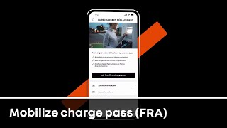 commande et activation de Mobilize charge pass [upl. by Guinna]