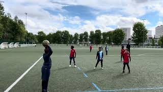 U10A Gennevilloise vs U9A FC Asnières 0  17  2eme mitemps [upl. by Shultz]