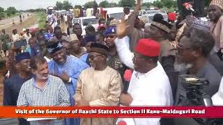 President Tinubu Delivers KanoMaiduguri Road Sections Fixed After Heavy Bauchi Flood [upl. by Yelknirb849]