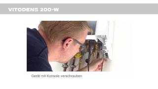 Viessmann Kombination Solarkollektoren mit Gas Brennwertkessel [upl. by Are]