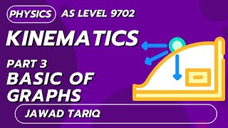 Kinematics  Part 3 Basics of Graphs  AS Level Physics  Jawad Tariq  SLATE [upl. by Nawotna]