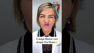 nosebotox nostrilslimmingbotox nosetiplift botox botoxtraining drbitafarrell [upl. by Ixela750]