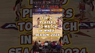 Top 10 Players to Watch in 2024 WNBA Season facts top10facts wnba basketball [upl. by Rosenfeld]