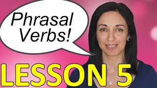 Phrasal Verbs in Daily English Conversations 5  English Vocabulary Lesson [upl. by Seuqcaj]