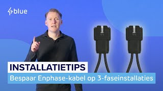 Bespaar Enphasekabel op je 3faseinstallaties  Installatietips [upl. by Grosberg783]