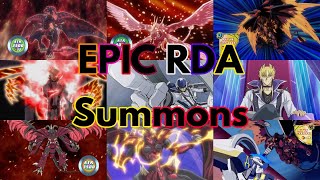 ALL EPIC Summons of Red Dragon Archfiend and its evolutions celebrating Duelist Nexus [upl. by Aimat]