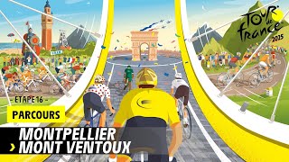 Ride 3D  Etape 16  TDF2025 [upl. by Adnol]