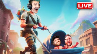 Carrying My Brother and Legion in Fortnite 🔴 Live [upl. by Francie64]