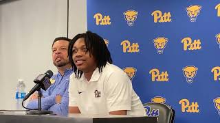 Pitt Freshman Carlton “Bub” Carrington Declares for 2024 NBA Draft [upl. by Mars]