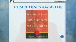 William Rothwell PhD  Competency Based HRM [upl. by Notsle]