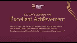 Rectors Awards for Excellent Achievement 2023 [upl. by Medora]