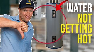 NO HOT WATER Follow these EASY Water Heater Troubleshooting steps [upl. by Neyuh]