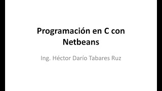 Programación en C con Netbeans Estructuras [upl. by Hillery]