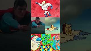 Powdered TOAST Man Superhero shorts cartoon renandstimpy mtv [upl. by Singleton484]