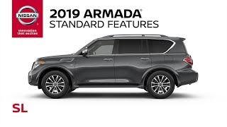 2019 Nissan Armada SL  Model Review [upl. by Imalda]