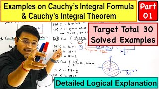 Examples on Cauchy Integral Formula amp Cauchy Integral Theorem Part1 [upl. by Kecaj]