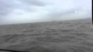 Ferry from Macau to HongKong Airport on rough sea [upl. by Bond]