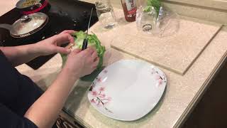 How To Make a Burger in a Lettuce Wrap [upl. by Daisie]