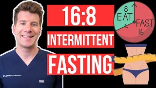 Doctor explains HOW TO DO THE 168 INTERMITTENT FASTING DIET  Weight loss blood sugar control [upl. by Hendon]