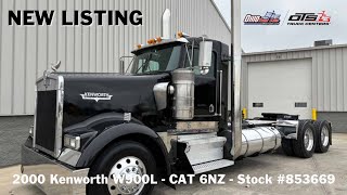 NEW LISTING  2000 Kenworth W900L Exempt 6NZ [upl. by Nnylidnarb]