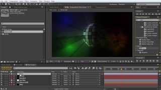 After Effects Tutorial Mirror ball animation done in after effects CC [upl. by Hartill]