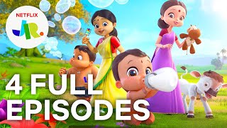 Mighty Little Bheem FULL EPISODES 14 💪 Season 1 Compilation 💪 Netflix Jr [upl. by Esital249]