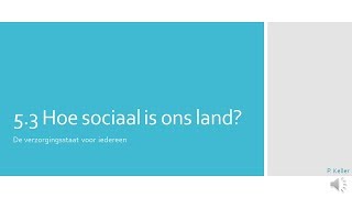 4tl 53 Hoe sociaal is ons land [upl. by Nona605]