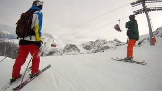 Go Pro HD Axamer Lizum I Ski [upl. by Niamert21]