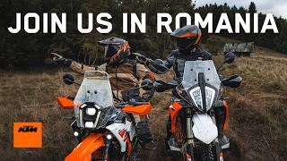 Save the date – the 2025 KTM EUROPE ADVENTURE RALLY is heading to Romania  KTM [upl. by Mandle]