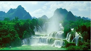 Ban Gioc–Detian Falls Дэтянь  Cataratas Ban Gioc Detian ） [upl. by Guod]