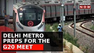 Delegates amp International Travelers For G20 Summit Can Explore Delhi With Special Metro Smart Cards [upl. by Langelo]