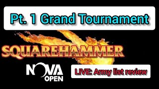 WARHAMMER The Old World NOVA OPEN Army List Review GRAND TOURNAMENT [upl. by Hocker]