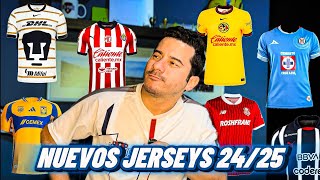 JERSEYS LIGA MX 202425  ¿CUÁL ES EL MEJOR [upl. by Leirad]