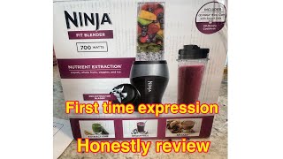 Honestly review Ninja Fit Blender  first time ninjafitblender cambodian [upl. by Roseanna]