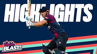 Lynn and Currans Explosive Batting  Northamptonshire v Durham  Highlights  Vitality Blast 2022 [upl. by Anali]