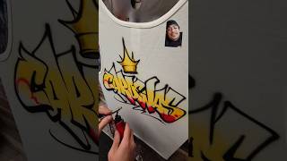 Graffiti airbrush tagging tagginggraffiti art graffititag [upl. by Connel477]