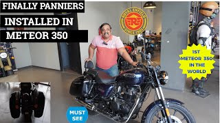 Achieve Your Dream Setup Royal Enfield Meteor 350 with Panniers  कोई नहीं है टक्कर में Vlog no 569 [upl. by Adore]