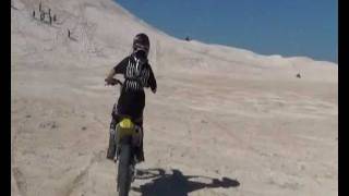 2011 RMZ450 Lancelin Sand Dunes Ride  Fun [upl. by Ardnas4]