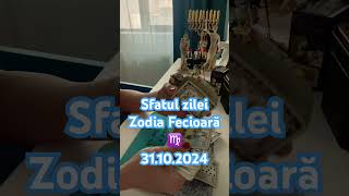 Sfatul zileizodia Fecioară ♍️ tarot horoscop zodie cariera dragoste fecioara [upl. by Haldeman111]