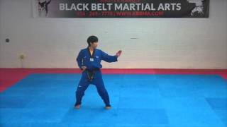 1st Dan Black Belt Poomsae Koryo Taekwondo [upl. by Bonis777]