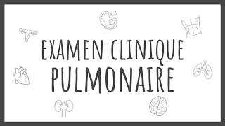 Sémiologie Générale  Examen Pulmonaire [upl. by Dlonyer]