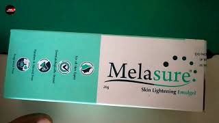 Melasure emugel uses in hindi melasure benefits side effect price contains melasure skin lightening [upl. by Aileda]