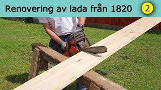 Renovering av lada från 1820 Del 2 [upl. by Haet775]