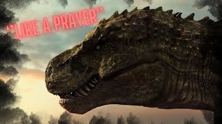 Speckles The Tarbosaurus Ending with Like a Prayer Song  Choir Version [upl. by Yliak827]