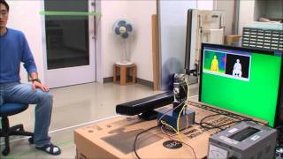 Demo Video of Electric Fan System using KINECT sensor and Beagleboardxm [upl. by Alyaj]