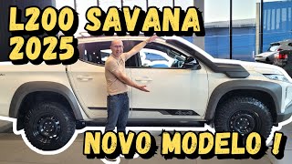 L200 Triton Sport Savana 2025  Agora com Novo Visual [upl. by Eelrahc274]