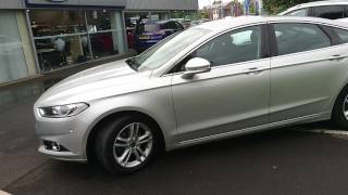 Used Ford Mondeo 20 TDCi Titanium 5dr Moondust Silver 2015 [upl. by Cara]